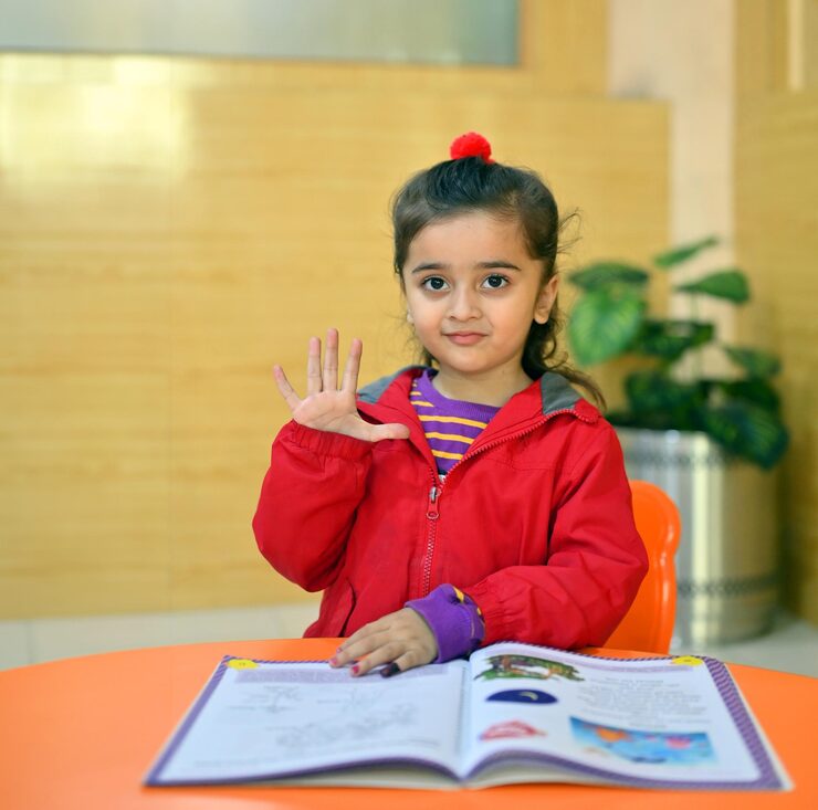 Children speaking